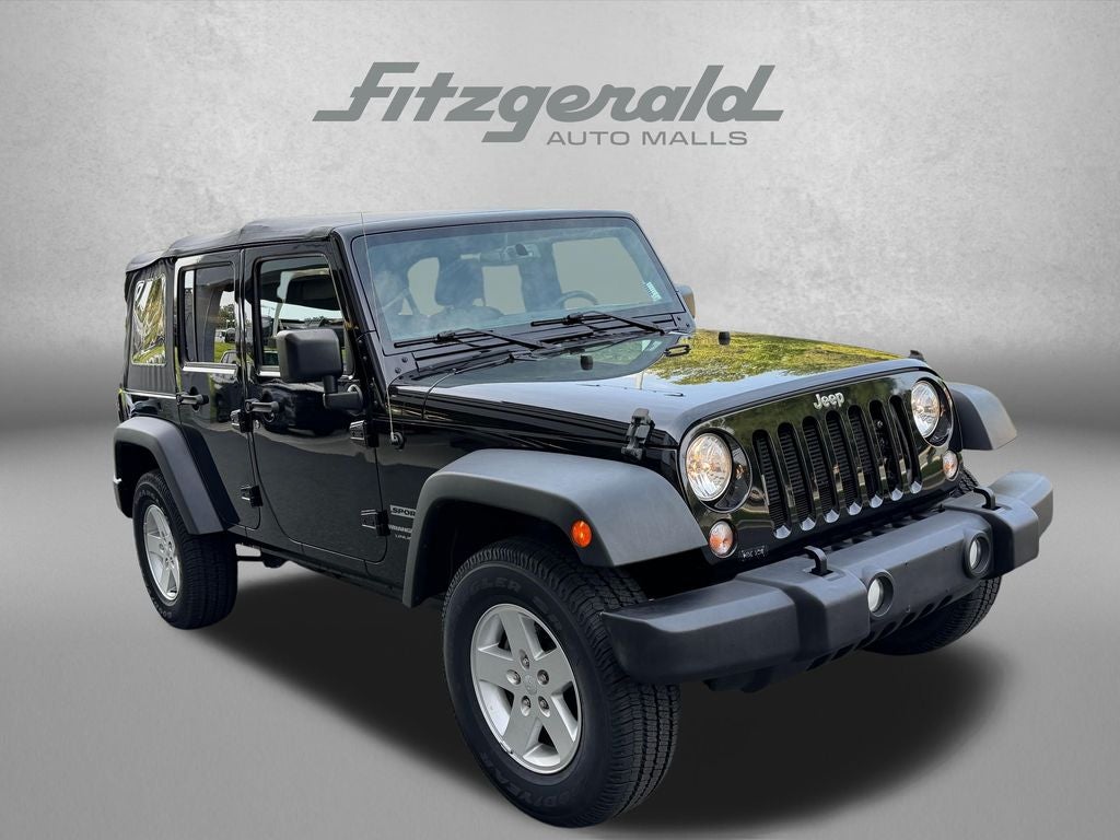2018 Jeep Wrangler JK Unlimited Sport