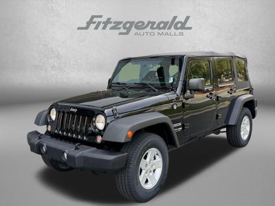 2018 Jeep Wrangler JK Unlimited Sport