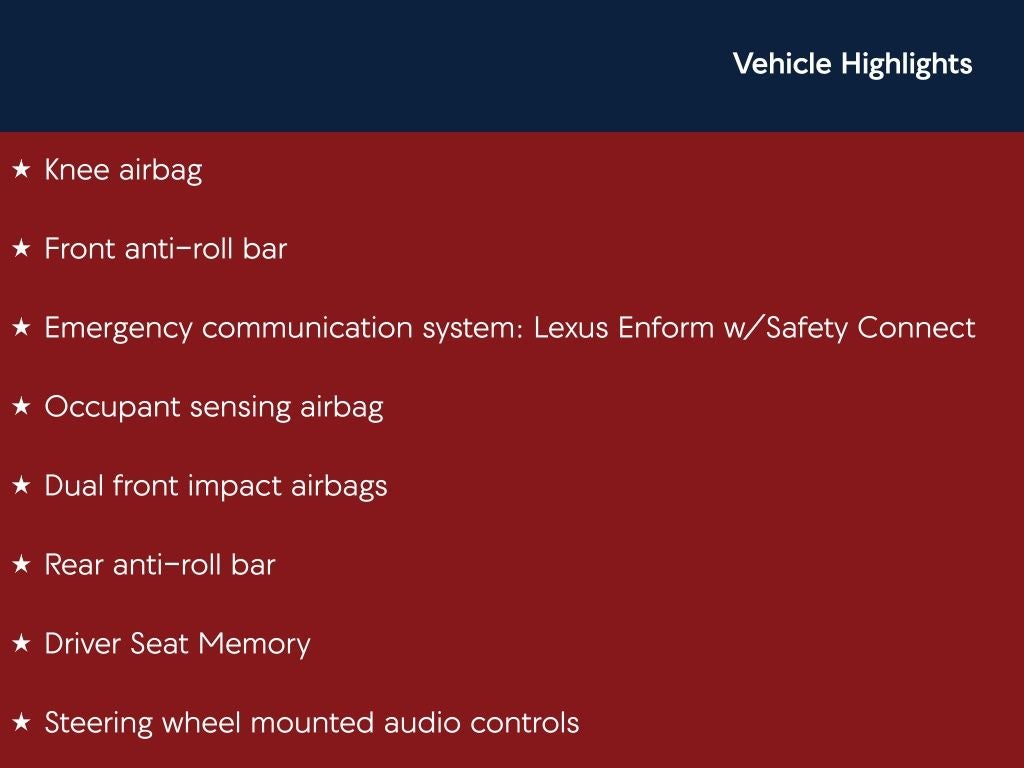 2019 Lexus ES 350 350
