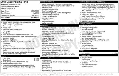 2021 Kia Sportage SX