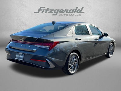 2024 Hyundai Elantra Hybrid Blue