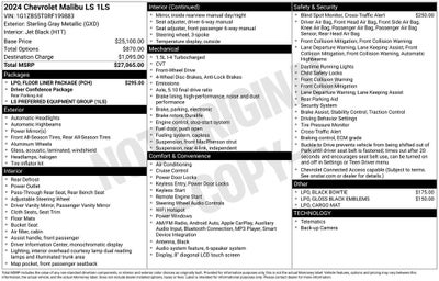 2024 Chevrolet Malibu LS 1LS