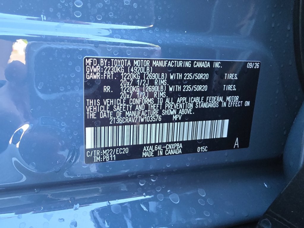 2026 Toyota RAV4 XSE