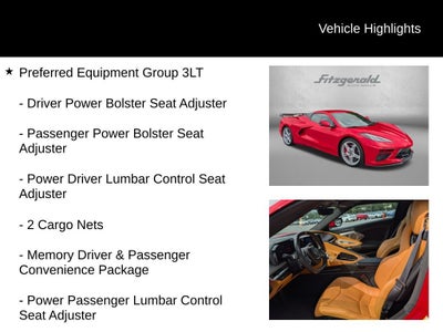 2022 Chevrolet Corvette Stingray 3LT
