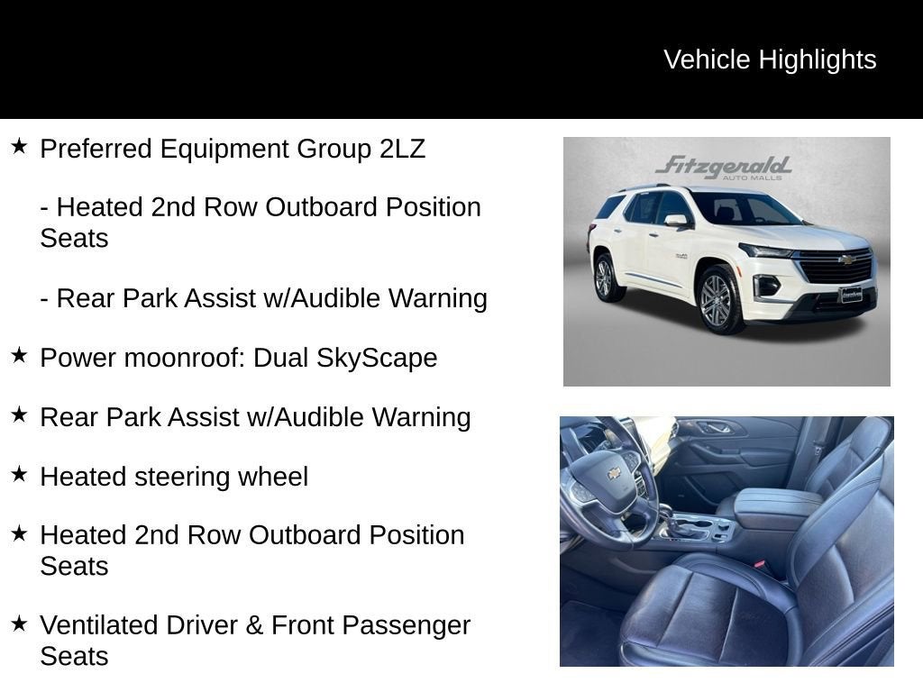 2022 Chevrolet Traverse High Country