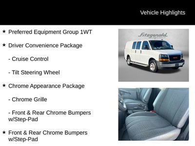 2024 GMC Savana Cargo 2500 Work Van