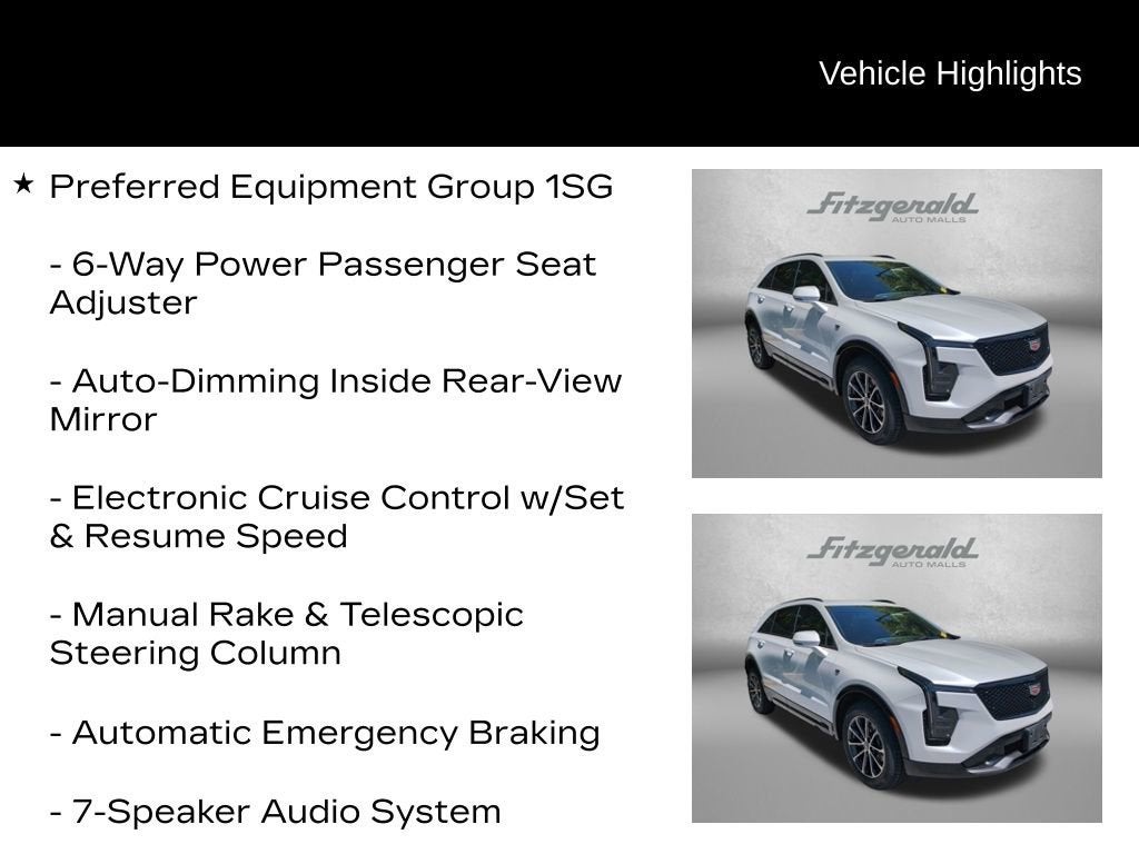 2024 Cadillac XT4 Sport