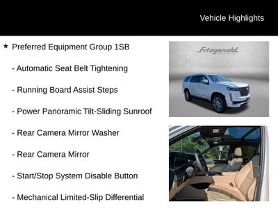 2022 Cadillac Escalade Premium Luxury
