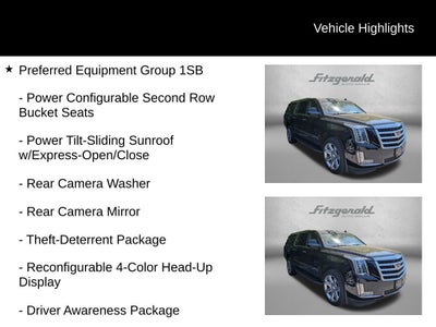 2018 Cadillac Escalade ESV Luxury