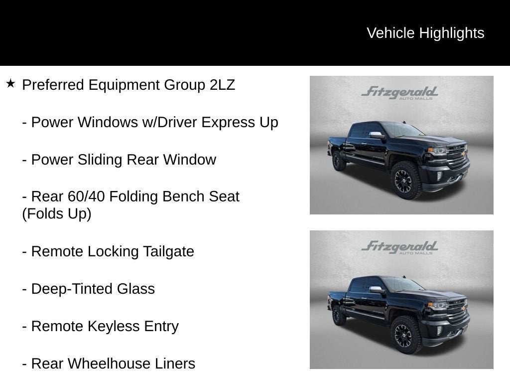 2016 Chevrolet Silverado 1500 LTZ