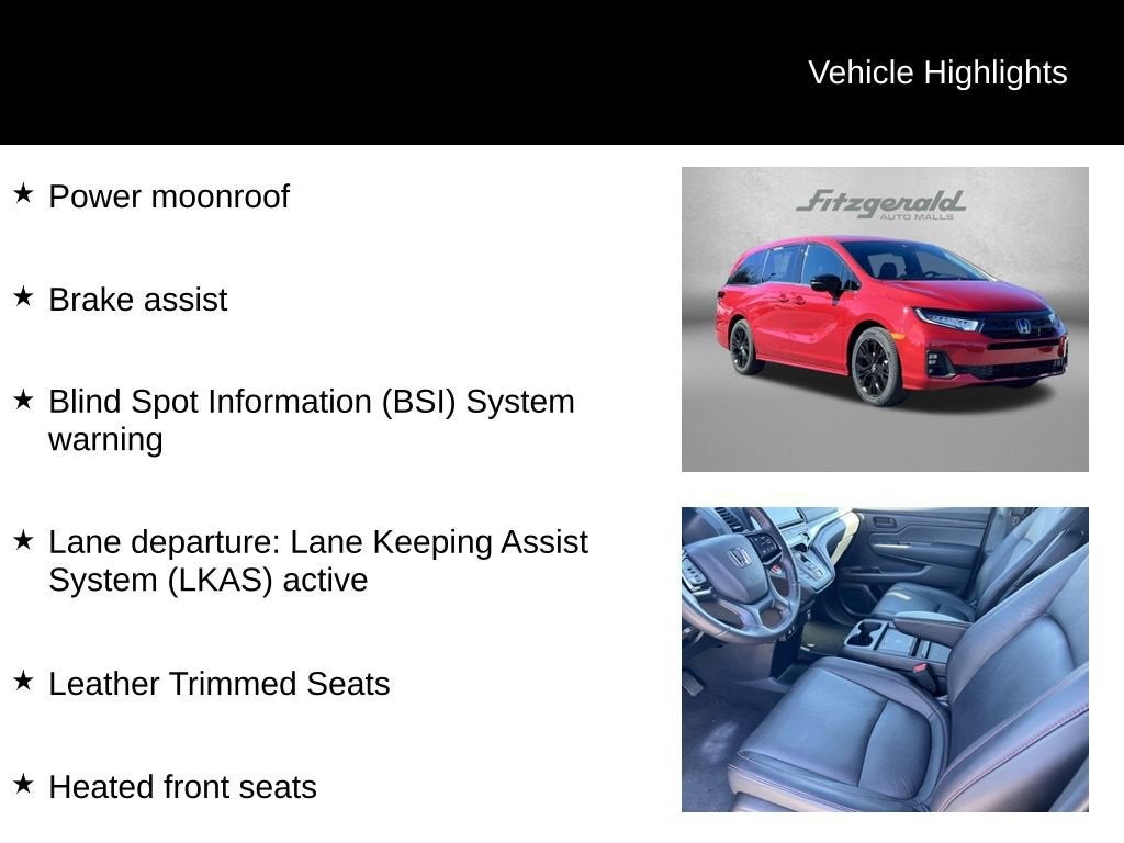 2025 Honda Odyssey Sport-L