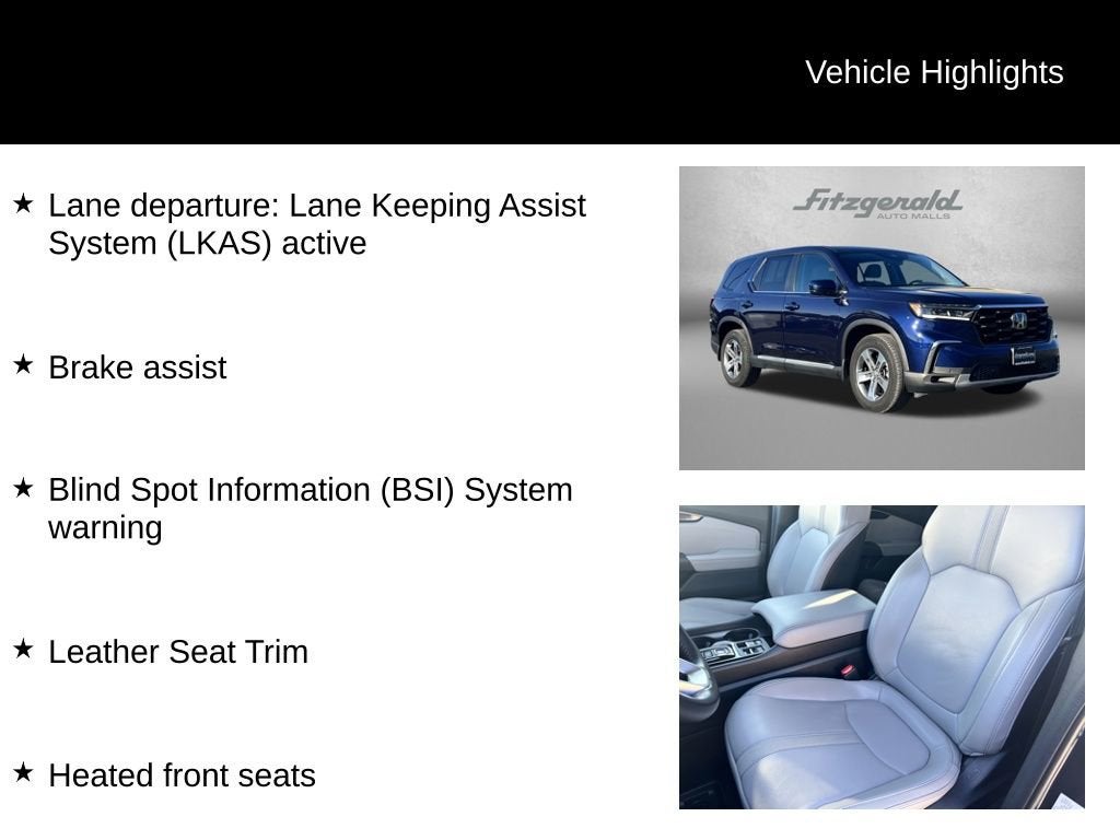 2023 Honda Pilot EX-L 8 Passenger