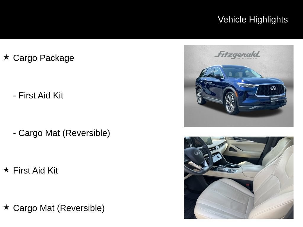 2022 INFINITI QX60 LUXE