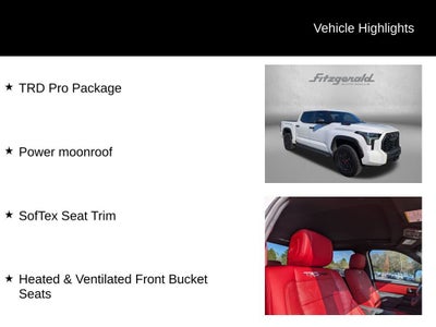 2025 Toyota Tundra 4WD TRD Pro Hybrid