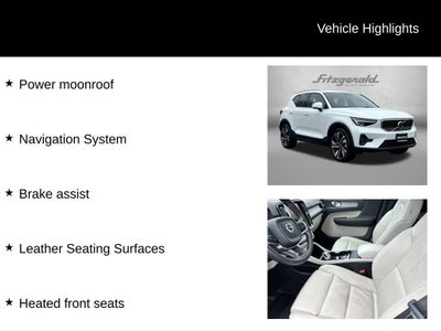 2023 Volvo XC40 Plus Bright Theme