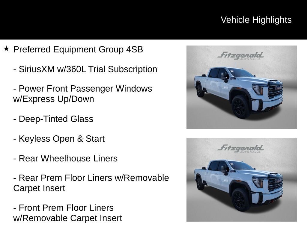 2025 GMC Sierra 2500 HD AT4