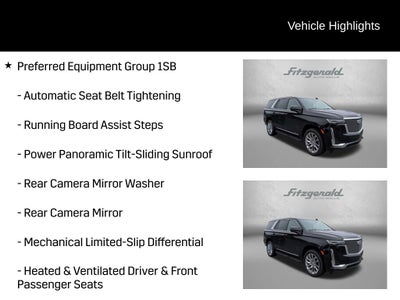 2023 Cadillac Escalade Premium Luxury