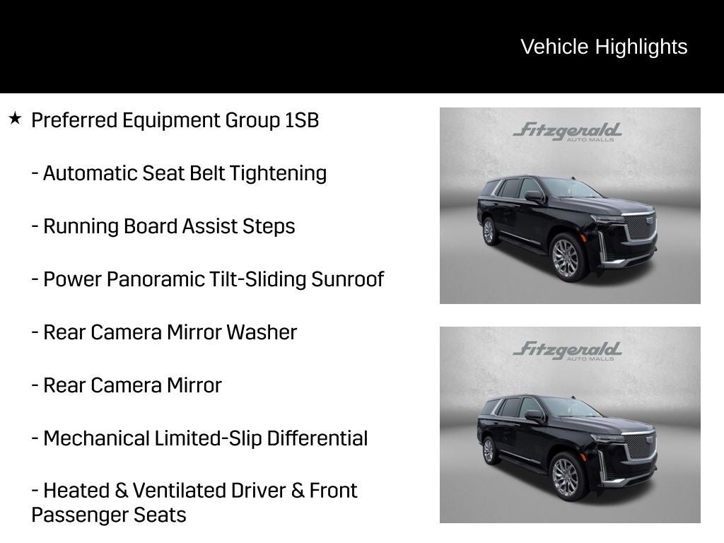 2023 Cadillac Escalade Premium Luxury