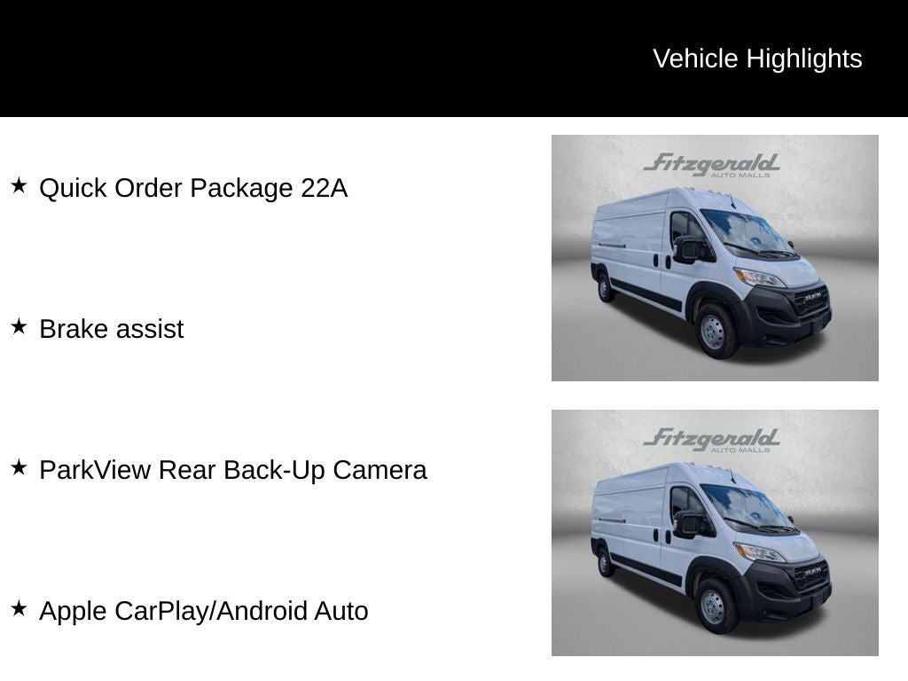 2023 RAM ProMaster Cargo Van 2500 HIGH ROOF 15