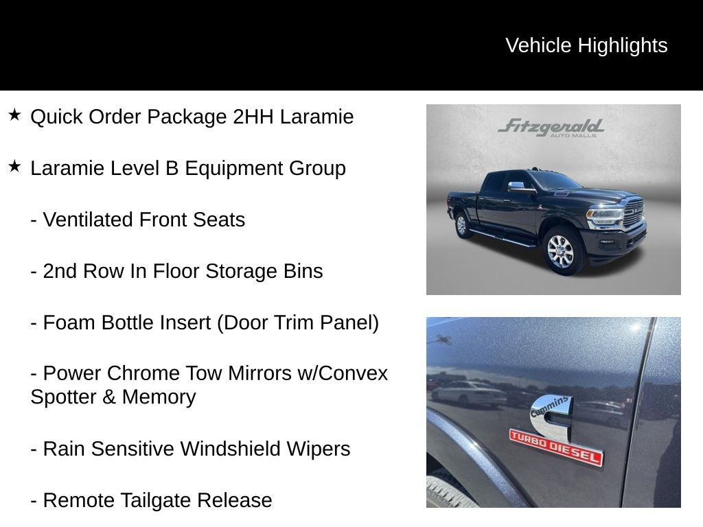 2021 RAM 2500 Laramie